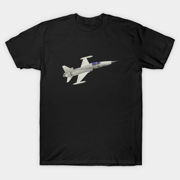 F-5 Light Fighter Aircraft T-Shirt by NorseTech